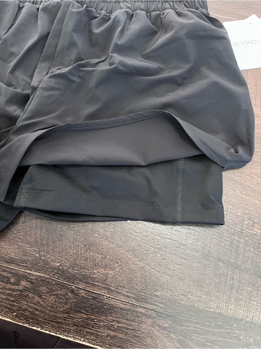 Beyond Yoga Black Athletic Running Shorts with Side Pickets Small NWT - Picture 8 of 14